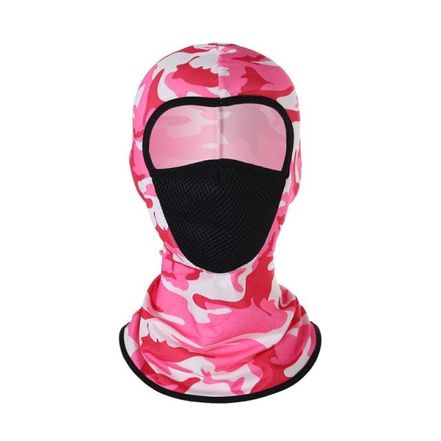 Summer Men Women Camouflage Balaclava Face Scarf Mask Sunscreen Dustproof Army Cycling Hunting Fishing Tactical Airsoft Hat Cold Weather Balaclava Ski Mask for Men Windproof Thermal Winter Scarf Mask Women Neck Warmer Hood for Cycling