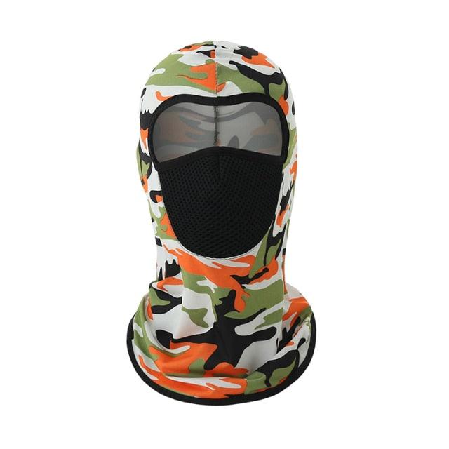 Summer Men Women Camouflage Balaclava Face Scarf Mask Sunscreen Dustproof Army Cycling Hunting Fishing Tactical Airsoft Hat Cold Weather Balaclava Ski Mask for Men Windproof Thermal Winter Scarf Mask Women Neck Warmer Hood for Cycling