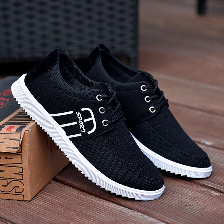 Summer Mens Casual Elegant Business Shoes Breathable Canvas Shoes Fashion Casual Shoes Fashion Sneakers Breathable Comfort Walking Shoes Modern Design