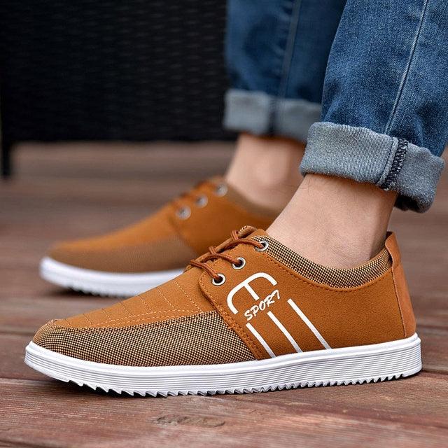 Summer Mens Casual Elegant Business Shoes Breathable Canvas Shoes Fashion Casual Shoes Fashion Sneakers Breathable Comfort Walking Shoes Modern Design