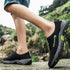 Summer Mesh Beach Men Shoes  Lightweight Breathable Walking Footwear New Slip-On Comfortable Outdoor Walking Footwear Non-Slip Running Climbing Shoes Sneakers Lightweight Breathable Walking Shoes