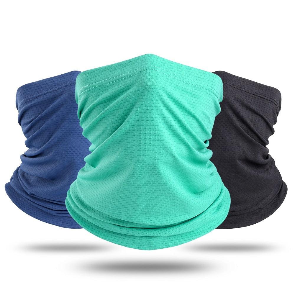 Summer Mesh Face Bandana Hiking Half Mask Neck Gaiter Bicycle Sports Hunting Running Skiing Cycling Cool Sun UV Scarf Camouflage Bandana Motorcycle Bike Riding Protection Headscarf Camping Hiking Protective Face Camo Scarf Shemagh Neck Cover Men Women