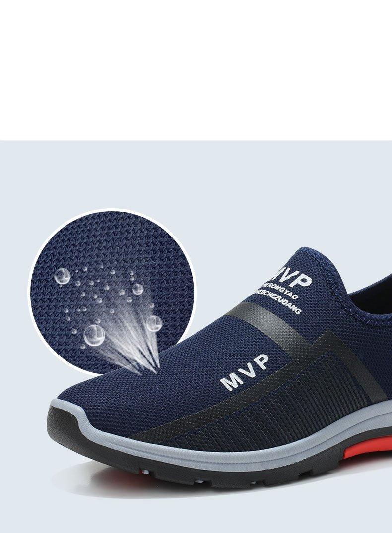 Summer Mesh Men's Sneakers Lightweight Men Shoes Tenis Walking Breathable Slip On Espadrilles Men Breathable Autumn Summer Mesh Shoes Sneakers Fashionable Design Espadrilles