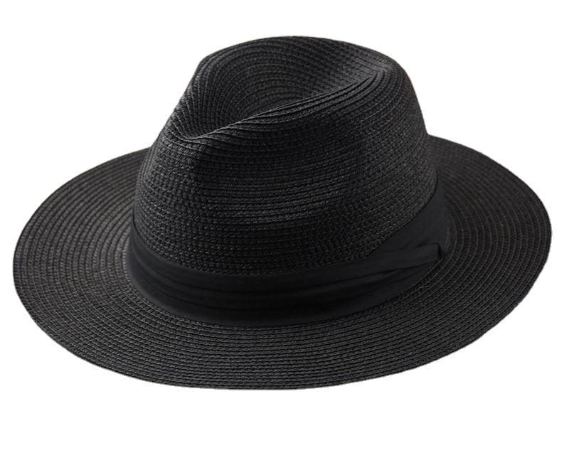 Summer Outdoor Men Large Size Hats Lady Beach Wide Brim Straw Hat Unisex Luxury Straw Hat Classic Mens Dress Hats Party Accessories