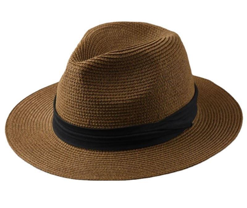 Summer Outdoor Men Large Size Hats Lady Beach Wide Brim Straw Hat Unisex Luxury Straw Hat Classic Mens Dress Hats Party Accessories