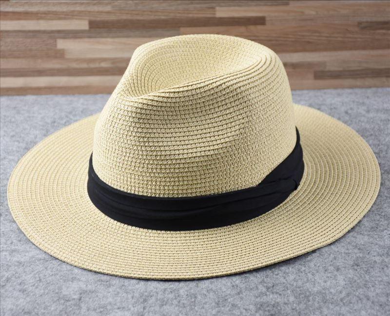 Summer Outdoor Men Large Size Hats Lady Beach Wide Brim Straw Hat Unisex Luxury Straw Hat Classic Mens Dress Hats Party Accessories