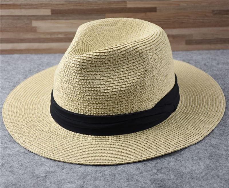 Summer Outdoor Men Large Size Hats Lady Beach Wide Brim Straw Hat Unisex Luxury Straw Hat Classic Mens Dress Hats Party Accessories