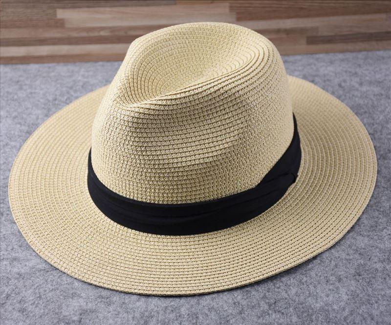 Summer Outdoor Men Large Size Hats Lady Beach Wide Brim Straw Hat Unisex Luxury Straw Hat Classic Mens Dress Hats Party Accessories