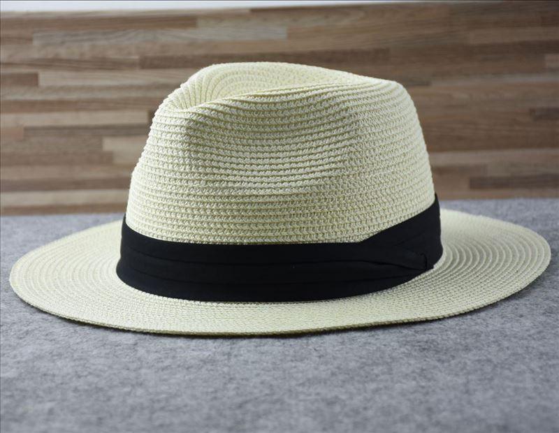 Summer Outdoor Men Large Size Hats Lady Beach Wide Brim Straw Hat Unisex Luxury Straw Hat Classic Mens Dress Hats Party Accessories