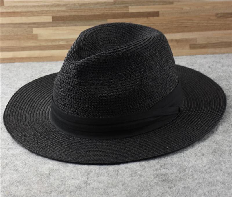 Summer Outdoor Men Large Size Hats Lady Beach Wide Brim Straw Hat Unisex Luxury Straw Hat Classic Mens Dress Hats Party Accessories