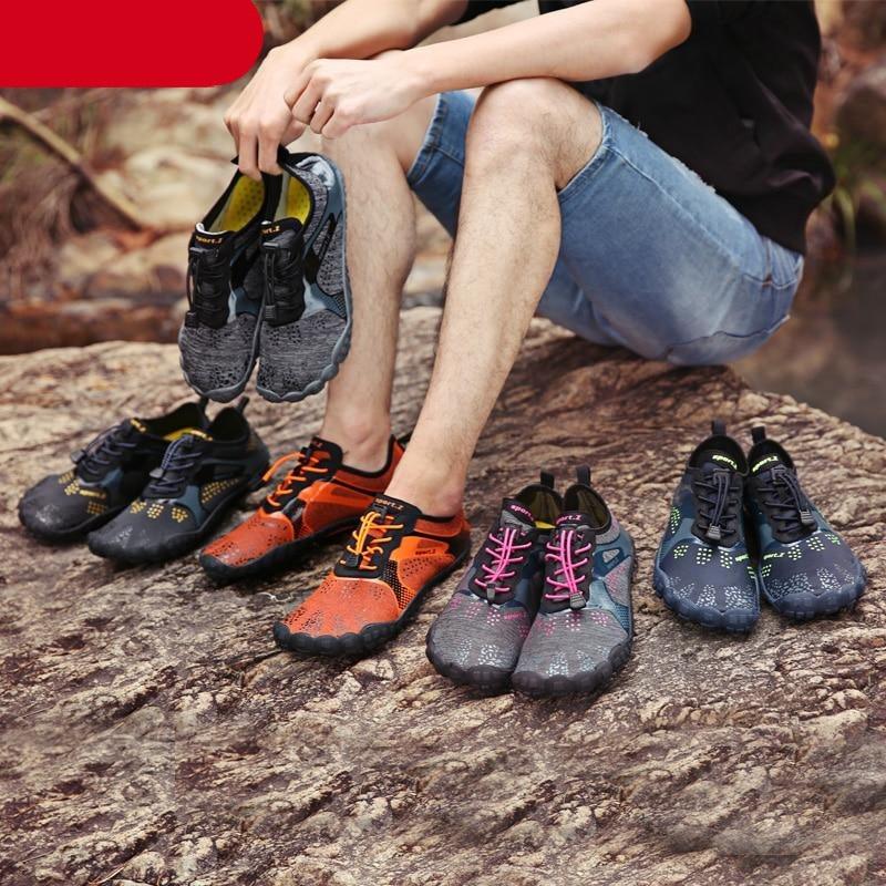 Summer Outdoor Mens Sports Water Shoes Non-Slip Beach Shoes Barefoot Upstream Shoes Quick-Dry Aqua Sock Barefoot For Beach Swim River Pool Lake Hiking Kayaking Surfing - STEVVEX Shoes - 107, Air Mesh Sneakers, Athletic Sneakers, Beach Shoes, Breathable Men Shoes, Elegant Mens Shoes, Hiking Mens Shoes, Men Casual Shoes, Men Shoes, Mens Sports Water Shoes, Non-Slip Beach Shoes, River Shoes, Shoes, Sneakers, Soft Shoes, Sport Mens Shoes, Sport Mens Sneakers, Surfing Shoes, Water Sports Shoes - Stevvex.com