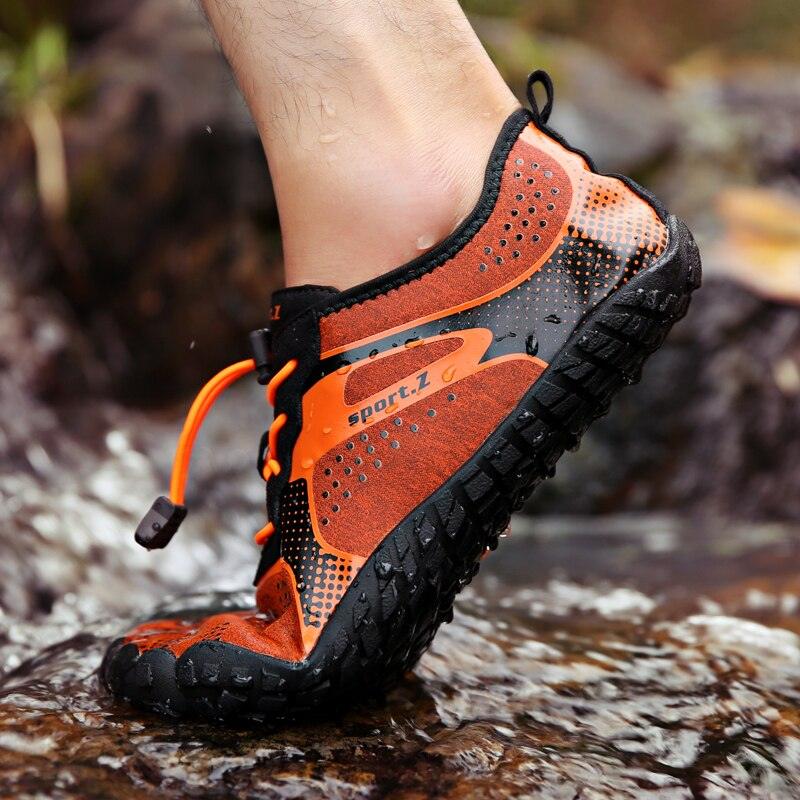 Summer Outdoor Mens Sports Water Shoes Non-Slip Beach Shoes Barefoot Upstream Shoes Quick-Dry Aqua Sock Barefoot For Beach Swim River Pool Lake Hiking Kayaking Surfing - STEVVEX Shoes - 107, Air Mesh Sneakers, Athletic Sneakers, Beach Shoes, Breathable Men Shoes, Elegant Mens Shoes, Hiking Mens Shoes, Men Casual Shoes, Men Shoes, Mens Sports Water Shoes, Non-Slip Beach Shoes, River Shoes, Shoes, Sneakers, Soft Shoes, Sport Mens Shoes, Sport Mens Sneakers, Surfing Shoes, Water Sports Shoes - Stevvex.com