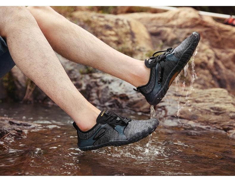 Summer Outdoor Mens Sports Water Shoes Non-Slip Beach Shoes Barefoot Upstream Shoes Quick-Dry Aqua Sock Barefoot For Beach Swim River Pool Lake Hiking Kayaking Surfing - STEVVEX Shoes - 107, Air Mesh Sneakers, Athletic Sneakers, Beach Shoes, Breathable Men Shoes, Elegant Mens Shoes, Hiking Mens Shoes, Men Casual Shoes, Men Shoes, Mens Sports Water Shoes, Non-Slip Beach Shoes, River Shoes, Shoes, Sneakers, Soft Shoes, Sport Mens Shoes, Sport Mens Sneakers, Surfing Shoes, Water Sports Shoes - Stevvex.com