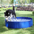 Summer Pools for Dogs Foldable Pet Bath Swimming Tub Bathtub Outdoor Indoor Collapsible Bathing Pool Play Interactive Cool Down Dog Pool Foldable Pool Bathtub PVC Dog Cat Children Swimming Pool