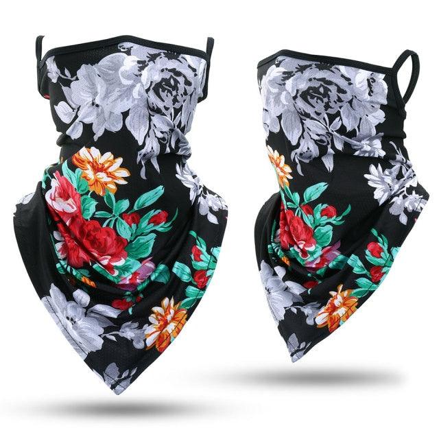 Summer Printed Triangle Bandana Running Bicycle Half Face Masks  Hunting Ski Hiking Fishing Cycling Snowboard Men Headband MTB Fishing Mask Night Reflection Bike Paintball Mask Outdoor Hunting Shamash Scarf Men Women