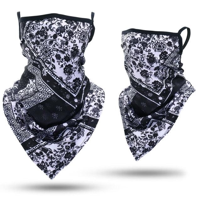 Summer Printed Triangle Bandana Running Bicycle Half Face Masks  Hunting Ski Hiking Fishing Cycling Snowboard Men Headband MTB Fishing Mask Night Reflection Bike Paintball Mask Outdoor Hunting Shamash Scarf Men Women