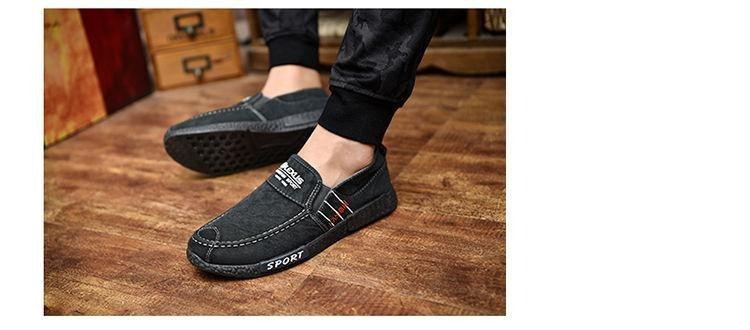 Summer Slip On Men's Casual Shoes Rubber Solid Mens Canvas Shoes Lightweight Waterproof Flat Casual Sneakers Loafer Shoes Casual Canvas Indoor Loafers - STEVVEX Shoes - 109, Black Espadrilles, Blue Espadrilles, Canvas Shoes, Comfortable Shoes, Elegant Mens Shoes, Espadrilles, Men Casual Shoes, Men Casual Sport Shoes, Men Loafers, Men Shoes, Men's Canvas Shoes, Mens Casual Elegant Shoes, Mens Sports Water Shoes, Running Shoes, Shoes, Soft Shoes, Sport Mens Shoes, Sports Shoes, Strong Shoes - Stevvex.com