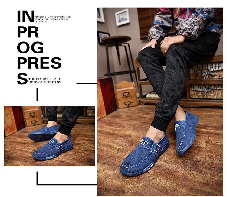 Summer Slip On Men's Casual Shoes Rubber Solid Mens Canvas Shoes Lightweight Waterproof Flat Casual Sneakers Loafer Shoes Casual Canvas Indoor Loafers - STEVVEX Shoes - 109, Black Espadrilles, Blue Espadrilles, Canvas Shoes, Comfortable Shoes, Elegant Mens Shoes, Espadrilles, Men Casual Shoes, Men Casual Sport Shoes, Men Loafers, Men Shoes, Men's Canvas Shoes, Mens Casual Elegant Shoes, Mens Sports Water Shoes, Running Shoes, Shoes, Soft Shoes, Sport Mens Shoes, Sports Shoes, Strong Shoes - Stevvex.com