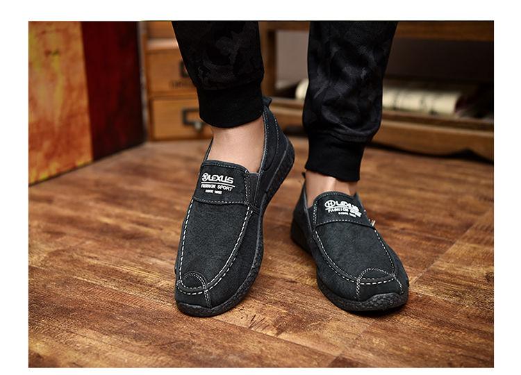 Summer Slip On Men's Casual Shoes Rubber Solid Mens Canvas Shoes Lightweight Waterproof Flat Casual Sneakers Loafer Shoes Casual Canvas Indoor Loafers - STEVVEX Shoes - 109, Black Espadrilles, Blue Espadrilles, Canvas Shoes, Comfortable Shoes, Elegant Mens Shoes, Espadrilles, Men Casual Shoes, Men Casual Sport Shoes, Men Loafers, Men Shoes, Men's Canvas Shoes, Mens Casual Elegant Shoes, Mens Sports Water Shoes, Running Shoes, Shoes, Soft Shoes, Sport Mens Shoes, Sports Shoes, Strong Shoes - Stevvex.com