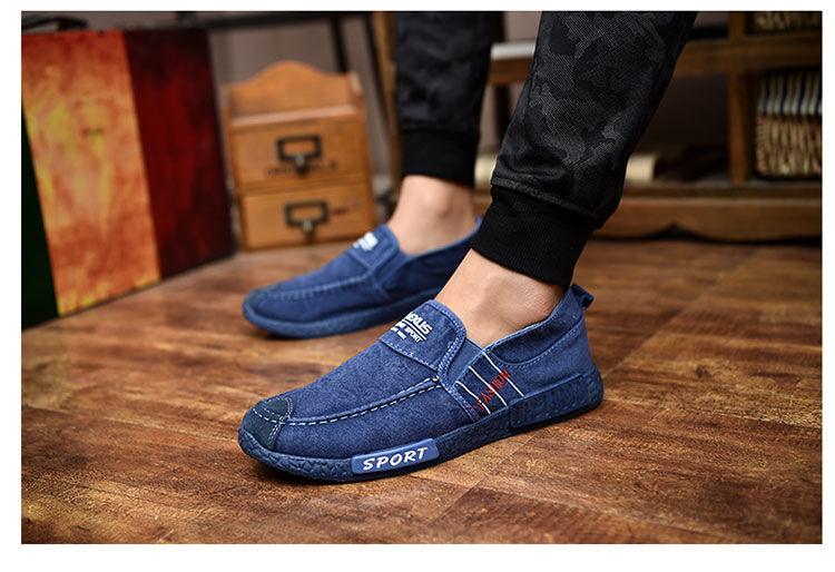 Summer Slip On Men's Casual Shoes Rubber Solid Mens Canvas Shoes Lightweight Waterproof Flat Casual Sneakers Loafer Shoes Casual Canvas Indoor Loafers - STEVVEX Shoes - 109, Black Espadrilles, Blue Espadrilles, Canvas Shoes, Comfortable Shoes, Elegant Mens Shoes, Espadrilles, Men Casual Shoes, Men Casual Sport Shoes, Men Loafers, Men Shoes, Men's Canvas Shoes, Mens Casual Elegant Shoes, Mens Sports Water Shoes, Running Shoes, Shoes, Soft Shoes, Sport Mens Shoes, Sports Shoes, Strong Shoes - Stevvex.com