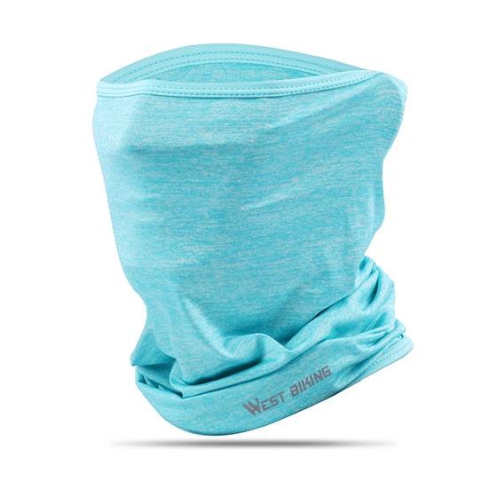 Summer Sports Scarf Ice Silk Bike Headwear Anti-UV Breathable Running Bandana Protection Cycling Equipment Washable Cloth Bandanas Women Men Neck Gaiter Cover Turban Multipurpose Balaclava Elastic UV Face Shields for Women