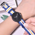 Summer Style Canvas Women Quartz Watch New Fashion Casual Wristwatches Woman Outdoor Unisex Watches Casual Sports Wrist Watch With Nylon Strap Elegant Design - ALLURELATION - 562, Analog Watch, Children Watches, Elastic Nylon Strap, Elegant Sport Watch, Fashion Watch, Fitness Watch, Girls Watches, Nylon Band Watch, School Kids Watch, School Student Analog Watch, Sport Watch, Watch, Watch For Girls, Watch For Mens, Watches, Watches For Kids, Women Watch - Stevvex.com