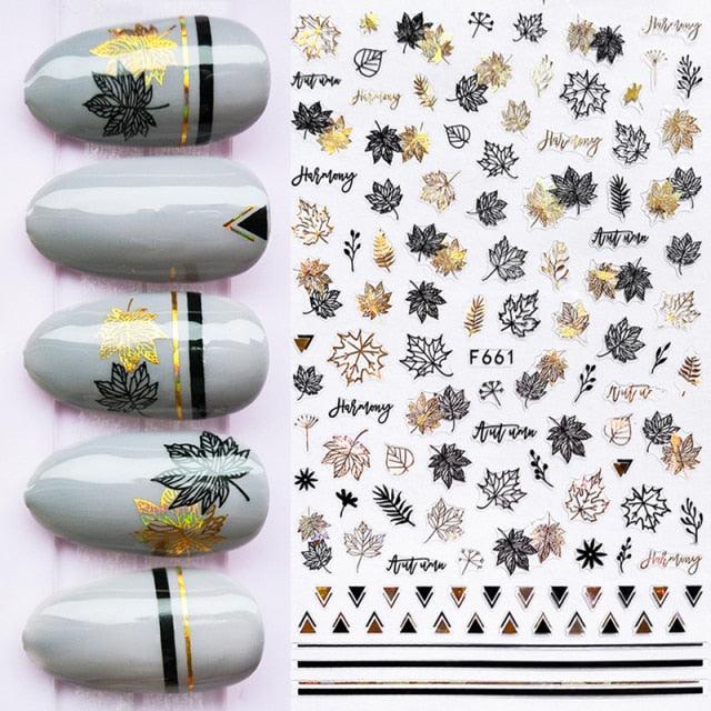 Summer Tropical Beach Coconut Tree Slippers 3D Nail Sticker Leaves Shell Transfer Decals Slider Decoration Manicures  Tip Water Transfer Nail Decals Sticker For Pretty Girl Self-Adhesive Nail Decals Designer Nail Stickers for Acrylic