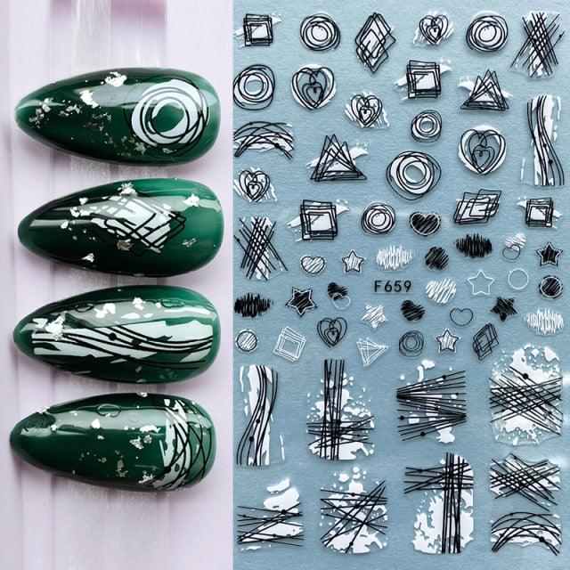 Summer Tropical Beach Coconut Tree Slippers 3D Nail Sticker Leaves Shell Transfer Decals Slider Decoration Manicures  Tip Water Transfer Nail Decals Sticker For Pretty Girl Self-Adhesive Nail Decals Designer Nail Stickers for Acrylic