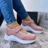 Summer Women Casual Sneakers  Mesh Breathable Platform Non Slip Tenis Shoes Breathable Flat Shoes Summer Outdoor Slip On Fashion Espadrilles