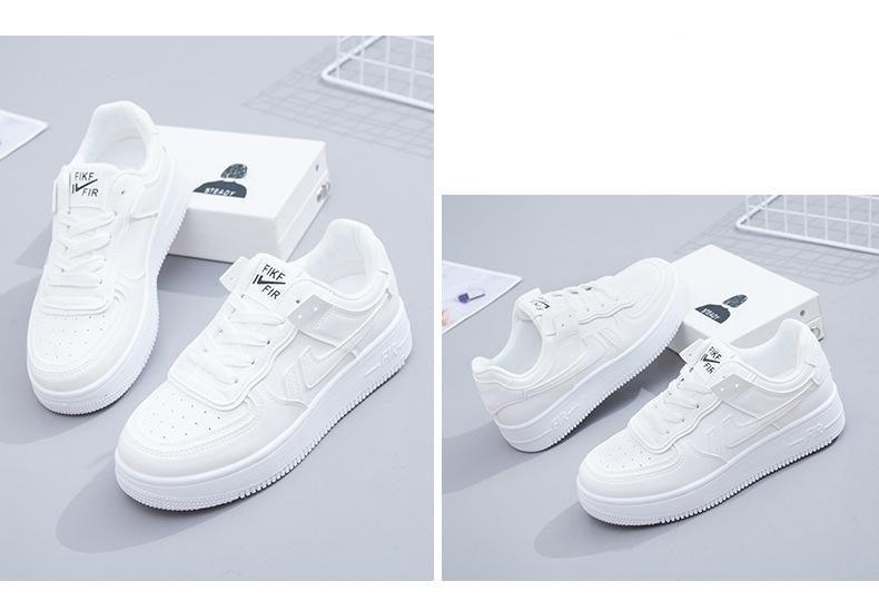 Summer Womens Stylish Sneakers White Tennis Women  Slip On Female Row Shoes Platform Flats Casual Lace Up Woman Comfort Walking Shoes White Women Breathable Sneakers