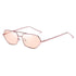 Sunglasses for Women Polygon Sunglasses UV400 Lenses Trending Polygonal Style Sunglasses For Female New Fashionable Street Shooting Irregular Shape In Metal Frame Glasses