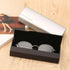 Sunglasses High End Fashion Eyewear Case Len Coated Handmade Storage Suitable For Reading Glasses Hard Shell Portable Sunglass Case Fashionable PU Leather Eyeglass Case