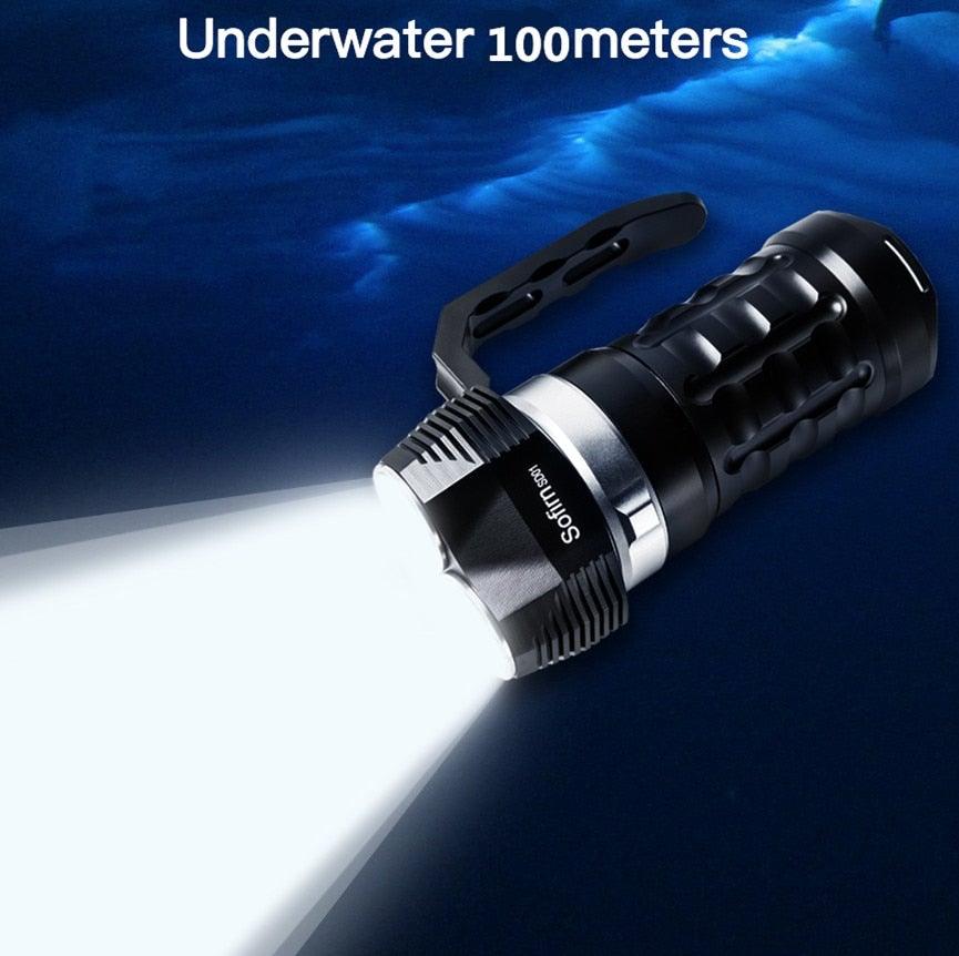 Super Bright High Lumen Underwater and Powerful Waterproof LED Torchlight with Magnetic Control Switch Diving Light Dive Flashlight For Camping Hiking Running Jogging Diving Household Use - STEVVEX Lamp - 200, Dive Flashlight, Dive Headlamp, Dive Headlight, Flashlight, Gadget, Headlamp, Headlight, lamp, LED Flashlight, LED Headlamp, LED Headlight, Underwater Flashlight, Underwater Headlamp, Underwater Headlight, Underwater Torchlight - Stevvex.com