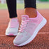 Super Light Sneakers For Women Vulcanize Sport Walking White Sneakers Women Casual Flats Elegant Soft Walking Shoes Breathable Non Slip Comfortable Sneakers