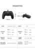 Sustainable Black Wired Dual Vibration Joystick Gamepad Controller Compatible With PC Monitor Laptop - STEVVEX Game - 221, all in one game controller, best quality joystick, black gamepad, classic games, controller for pc, Dual sense controller, game, Game Controller, Game Pad, gamepad controller, gamepad joystick, joystick, joystick for games, wired game controller - Stevvex.com