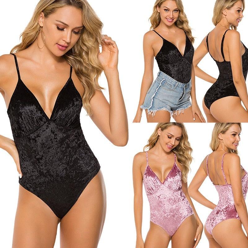 Swimsuit One Piece Backless  Beach Swimwear Women One Piece Swimsuits Plunge V Neck Bathing Suits Lace up Monokini Strappy Cutout Swimwear Bikini Bathing Suit Push Up Women's Swimwear Bodysuit For Women