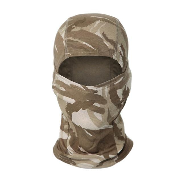 Tactical Camouflage Balaclava Full Face Mask CS Wargame Army Hunting Cycling Sports Helmet Liner Military Multiamp CP Skating Hat Motorbike Biker Racing Breather Mask Tactical Airsoft Cap Scarf Mask Ski Hat Spring Summer For Men Women