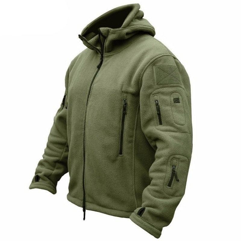 Tactical Jacket Combat Jacket Outdoor Sports Hiking Men's Lightweight Soft Jacket Warm Multi-Pockets Outdoor Hooded Jacket Adventure Jacket For Hiking Training