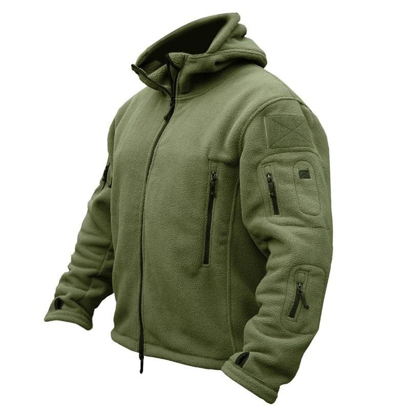 Tactical Jacket Combat Jacket Outdoor Sports Hiking Men's Lightweight Soft Jacket Warm Multi-Pockets Outdoor Hooded Jacket Adventure Jacket For Hiking Training