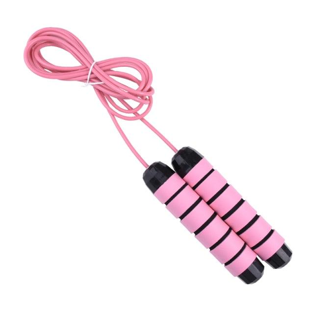 Tangle-Free Rapid Speed Jumping Rope Cable With Ball Bearings Steel Skipping Rope Adjustable Rapid Speed Jumping Ropes Cable Foam Handles Steel Jump Ropes For Gym Fitness Home Exercise