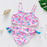 Teenager Girls Swimwear Two pieces Girls Swimsuit High quality Kids Bikini Sets Children Beach Wear Girls Two Piece Bikini Swimsuits Striped Ruffle Swimwear Bathing Suit Set