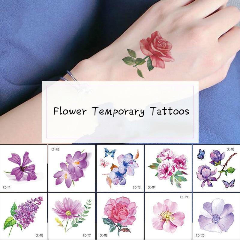 Temporary 3D Rose Flower Tattoos Sticker Body Art Tattoo Sticker Waterproof Luxury Tattoo Rose Lotus Flower Fashion Sticker For Womens - STEVVEX Beauty - 103, 3D Tattoo, Arm Tattoo, Beauty, Big Tattoo, Body Tattoo, Colorful Tattoo, Fashion Tattoo, Flower Tattoo, Girls Tattoo, Leg Tattoo, Lotus Tattoo, Realistic Tattoo, Stylish Tattoo, Tattoo, Waterproof Tattoo, Wedding Tattoo, Women Tattoo, Womens Tattoo - Stevvex.com