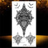 Temporary Lotus Flower Sticker Tattoo Fake Black Elegant Flower Design Women Body Art Fake Arm Tattoo Stickers For Womens - STEVVEX Beauty - 103, Arm Tattoo, Back Tattoo, Beauty, Big Tattoo, Black Tattoos, Body Tattoo, Different Tattoo, Fashion Tattoo, Flower Tattoo, Girls Tattoo, Large Tattoo, Leg Tattoo, Lotus Tattoo, Luxury Tattoo, Realistic Tattoo, Stylish Tattoo, Tattoo, Waterproof Tattoo, Women Tattoo, Womens Tattoo - Stevvex.com