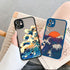 The Big Wave Phone Cover for iphone 7 8 Plus SE X XS XR Hard Case For iPhone 13 12 11 Pro MAX Mini Shells Wave Pattern Print Design Girl Women with Transparent Bumper Back Case Cover for iPhone