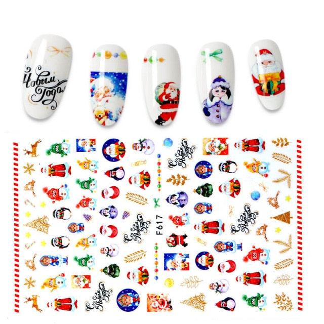 The New 3D Nail Sticker Cool English Letter stickers for nail Foil Love Heart Design Fashion Manicure Stickers Girls Manicure Decoration Nail Art Supplies 3D Self-Adhesive Nail Decals Designer Nail Stickers for Acrylic Nails