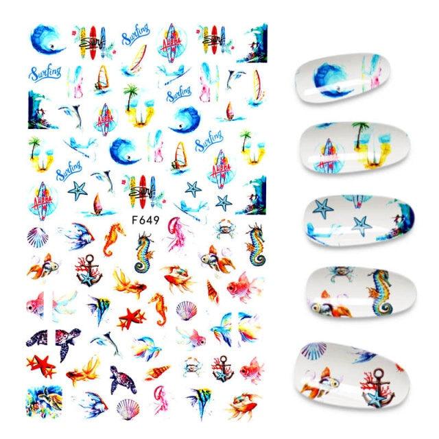 The New 3D Nail Sticker Cool English Letter stickers for nail Foil Love Heart Design Fashion Manicure Stickers Girls Manicure Decoration Nail Art Supplies 3D Self-Adhesive Nail Decals Designer Nail Stickers for Acrylic Nails