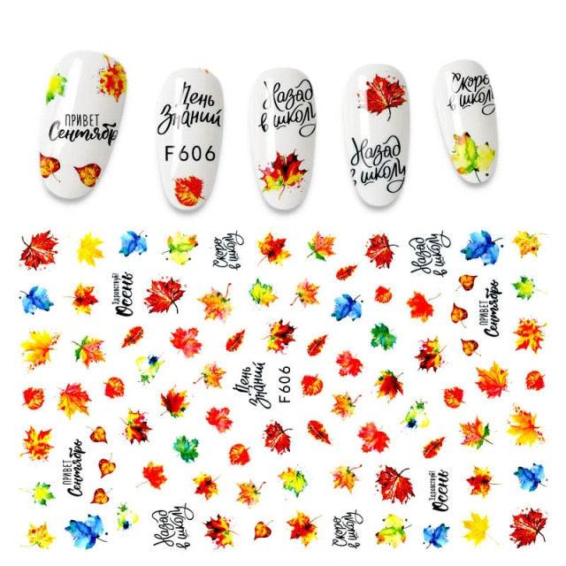 The New 3D Nail Sticker Cool English Letter stickers for nail Foil Love Heart Design Fashion Manicure Stickers Girls Manicure Decoration Nail Art Supplies 3D Self-Adhesive Nail Decals Designer Nail Stickers for Acrylic Nails