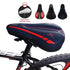 Thicken Mountain Bike Seat 3D Gel Pad Cushion Cover Road Shockproof Seat Bicycle Seat Bicycle Seat Covers For Men Comfort Extra Soft Padded Gel Bicycle Seat Pad Spin Bike Seat Cushion Pads