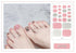 Toe Nail Sticker Wraps Adhesive Decals Toenail Polish Strips DIY Pedicure Foot Decals Manicure Strips Decals Full Wraps Women Glitter Toenail Nail Polish Strips Decals Full Wraps Self Adhesive Toe Nail Tip Full Toe Nail Wraps Feet Decorations