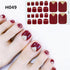 Toe Nail Sticker Wraps Adhesive Decals Toenail Polish Strips DIY Pedicure Foot Decals Manicure Strips Decals Full Wraps Women Glitter Toenail Nail Polish Strips Decals Full Wraps Self Adhesive Toe Nail Tip Full Toe Nail Wraps Feet Decorations